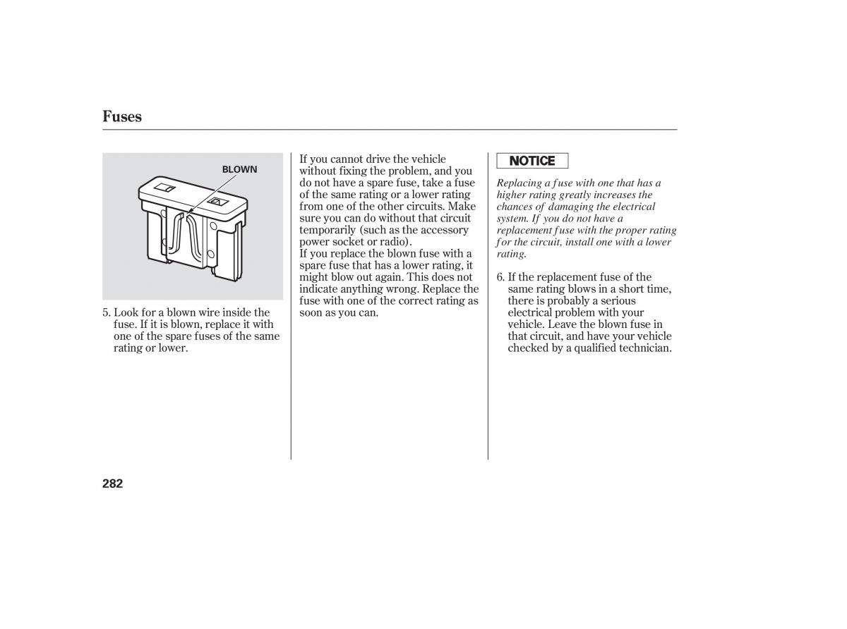 Honda Civic VIII 8 owners manual / page 376