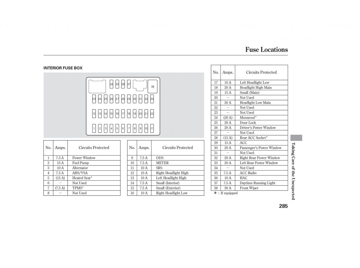 Honda Civic VIII 8 owners manual / page 379