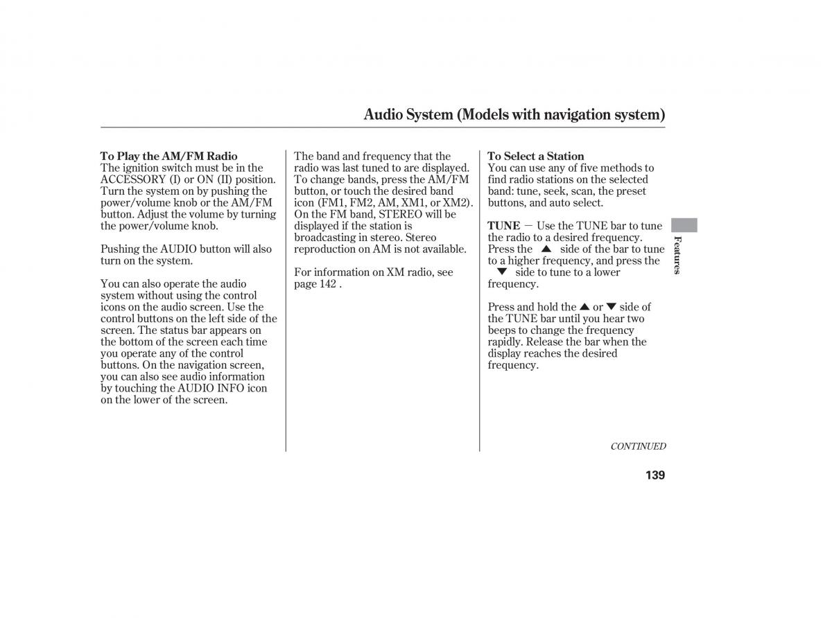 Honda Civic VIII 8 owners manual / page 40