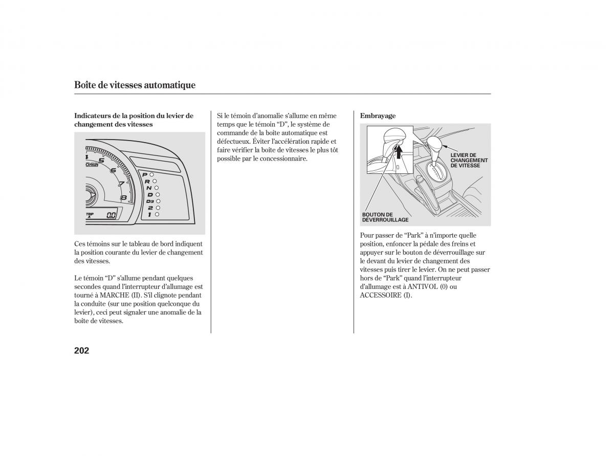 Honda Civic VIII 8 manuel du proprietaire / page 229