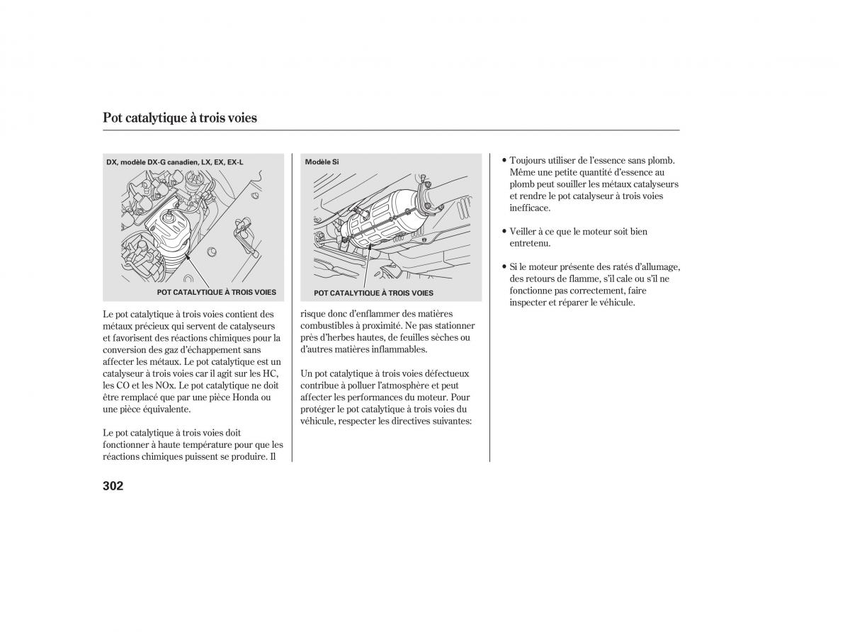 Honda Civic VIII 8 manuel du proprietaire / page 336