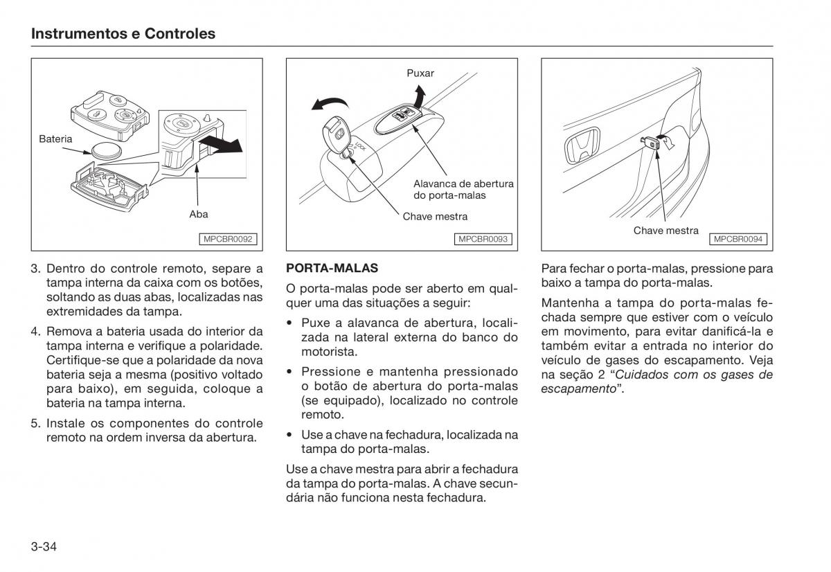 Honda Civic VIII 8 manual del propietario / page 59