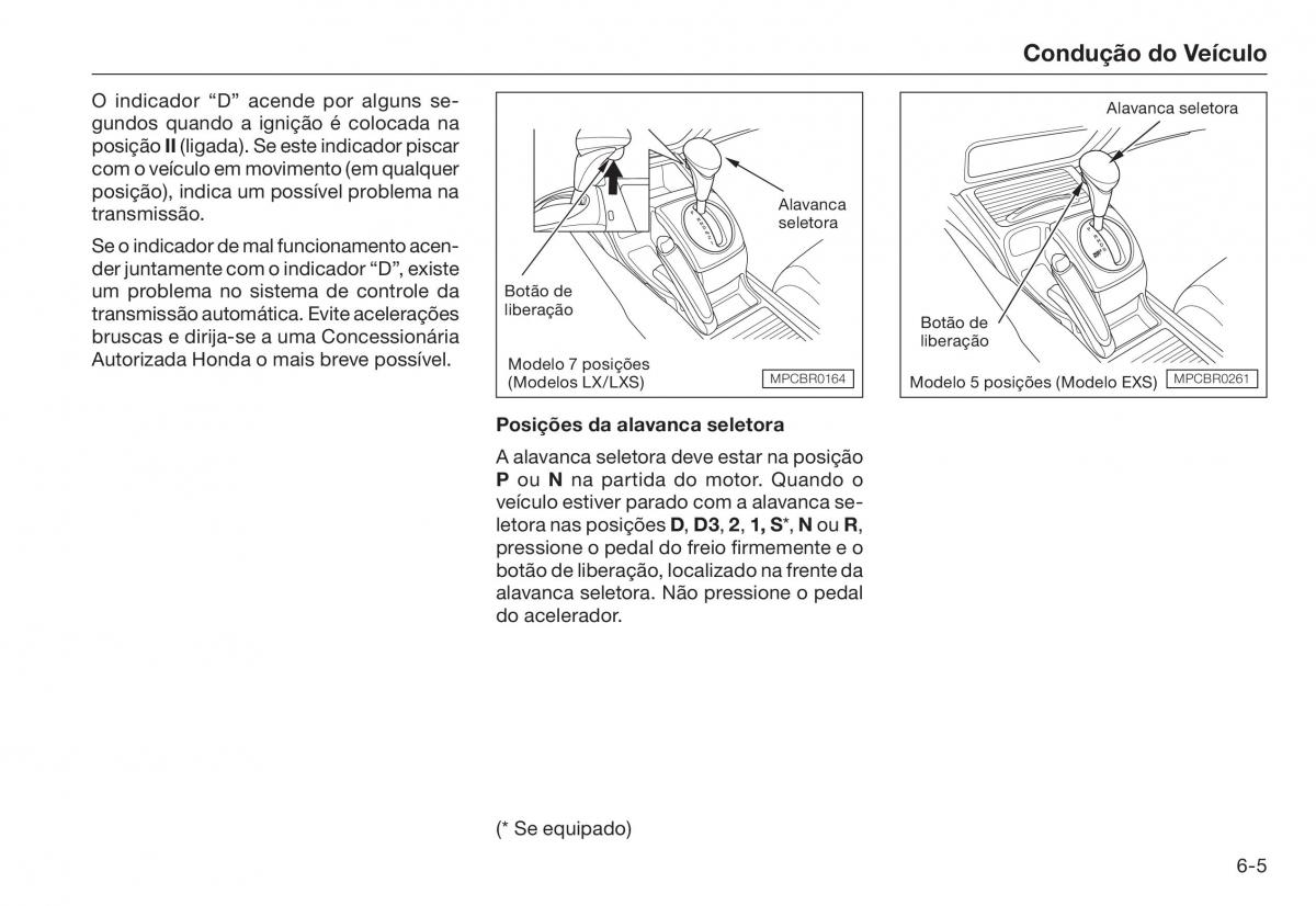 Honda Civic VIII 8 manual del propietario / page 133