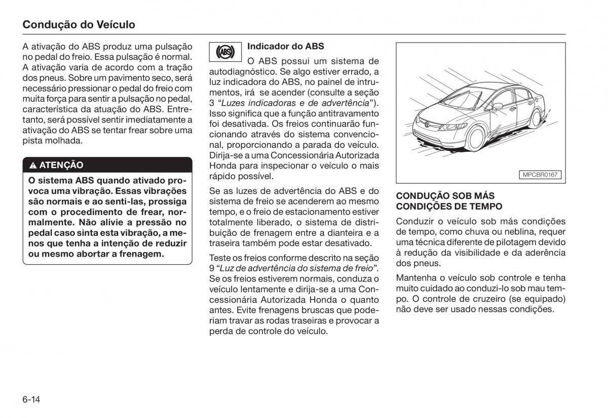 Honda Civic VIII 8 manual del propietario / page 142