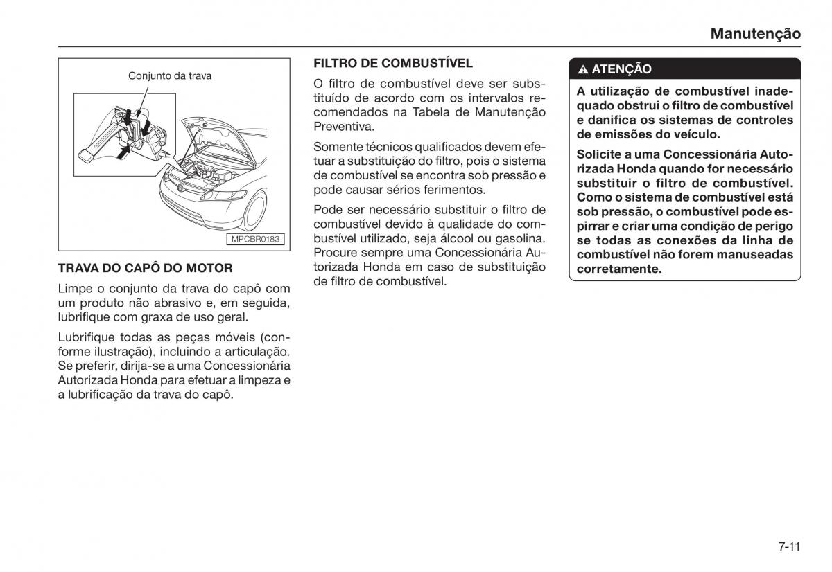 Honda Civic VIII 8 manual del propietario / page 155