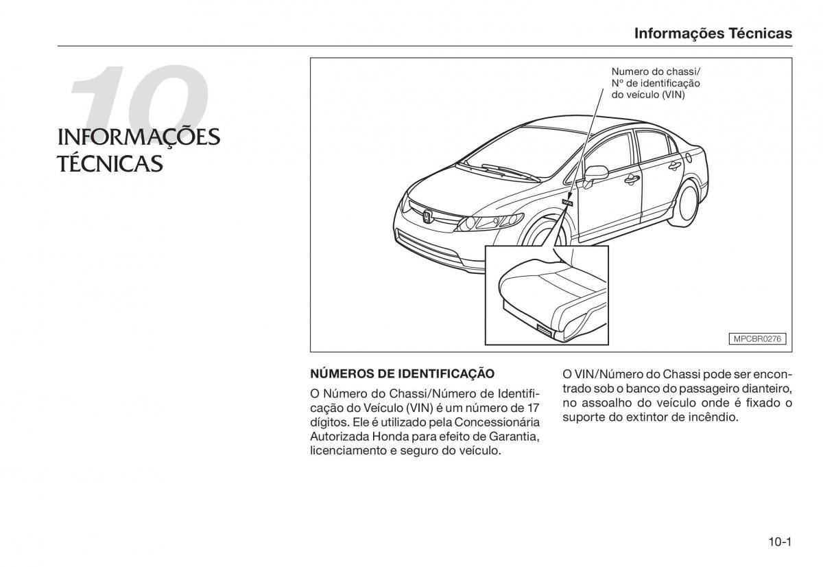 Honda Civic VIII 8 manual del propietario / page 205