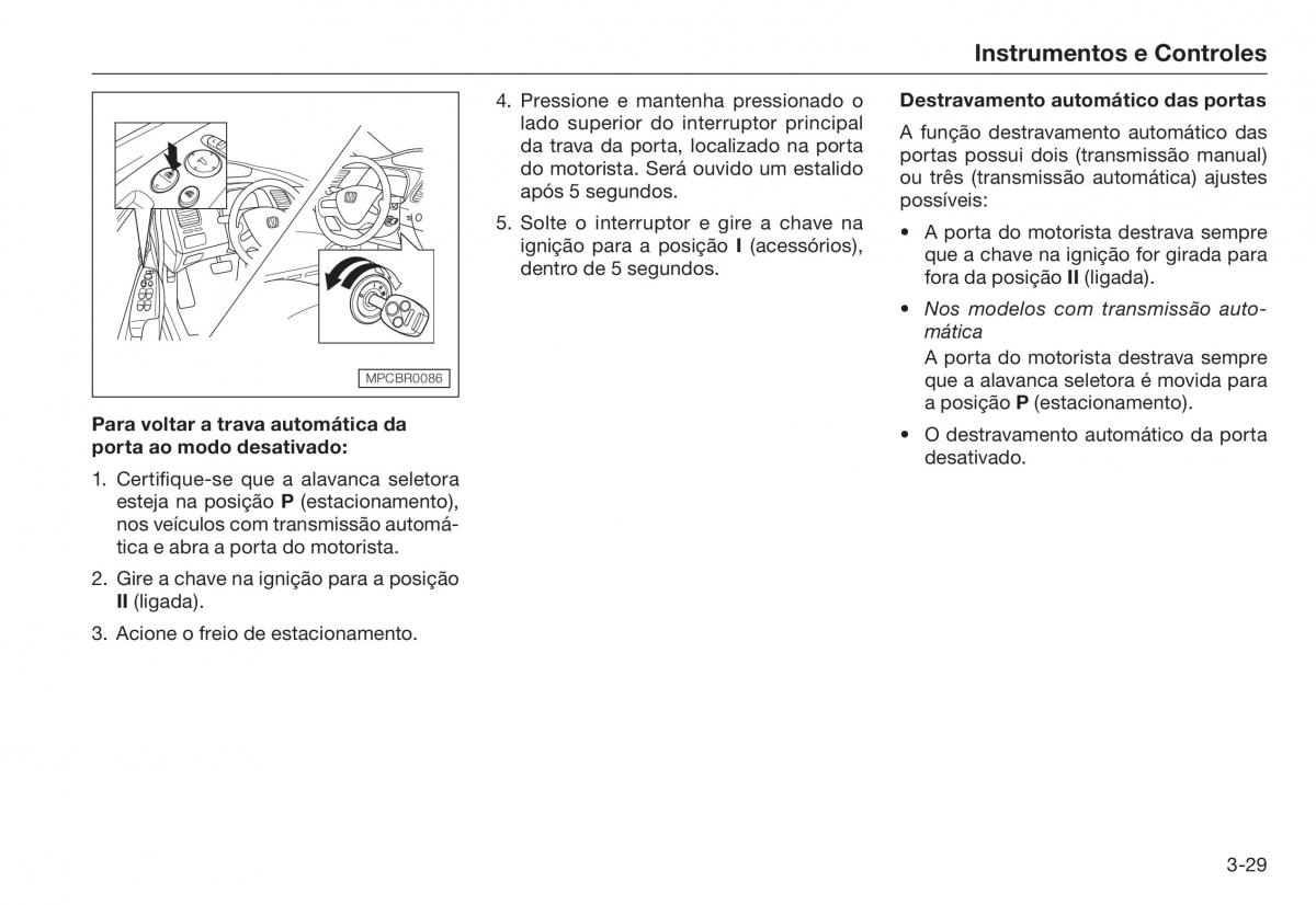 Honda Civic VIII 8 manual del propietario / page 54