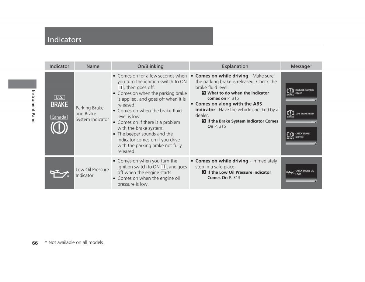 Honda Civic IX 9 owners manual / page 67