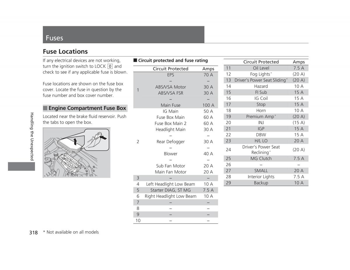 Honda Civic IX 9 owners manual / page 319