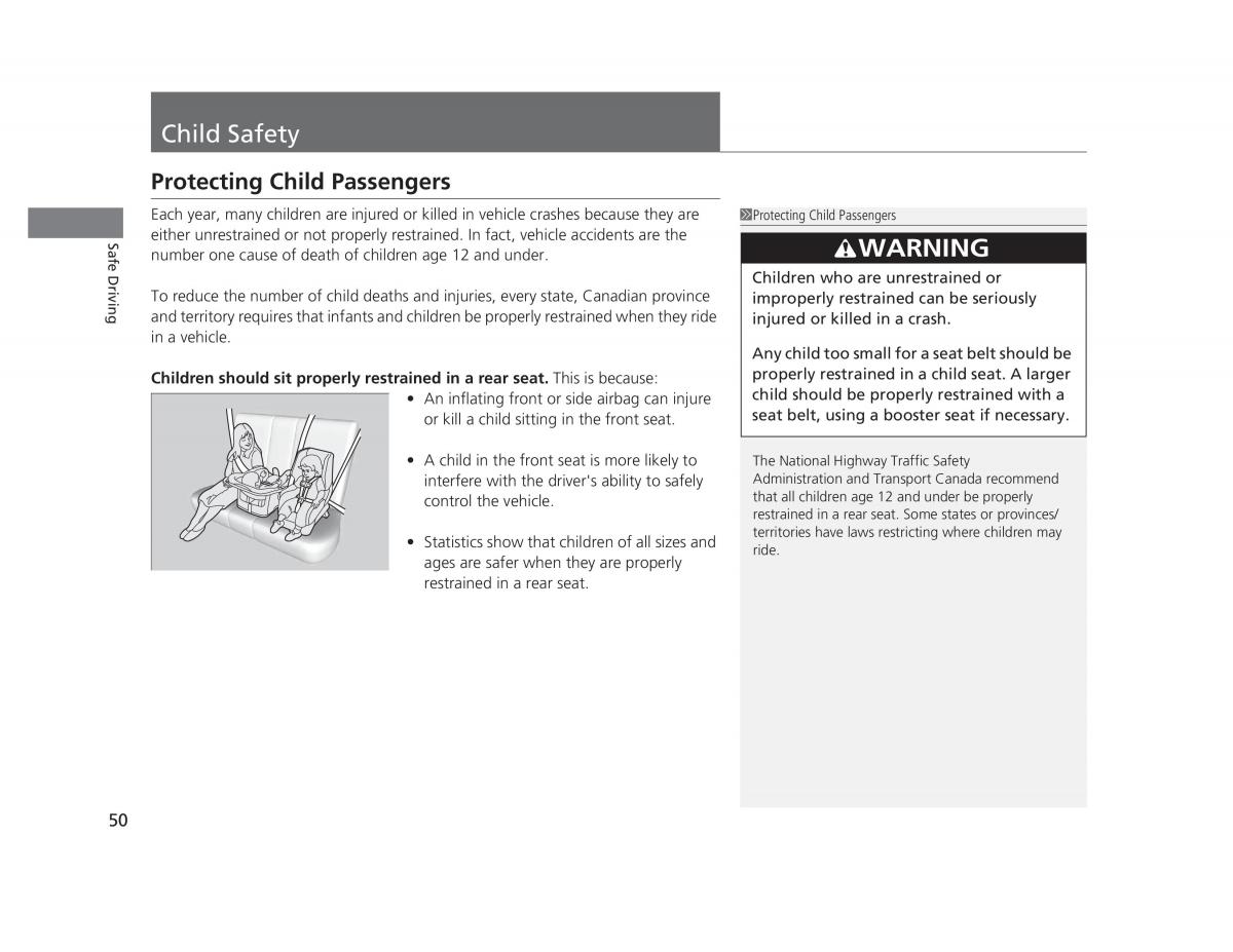 Honda Civic IX 9 owners manual / page 51