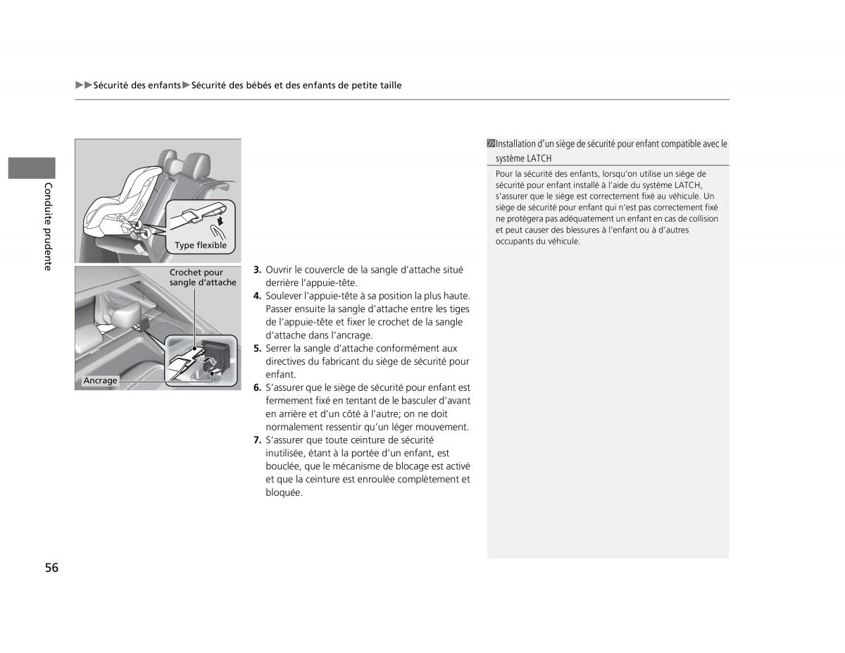 Honda Civic IX 9 manuel du proprietaire / page 57