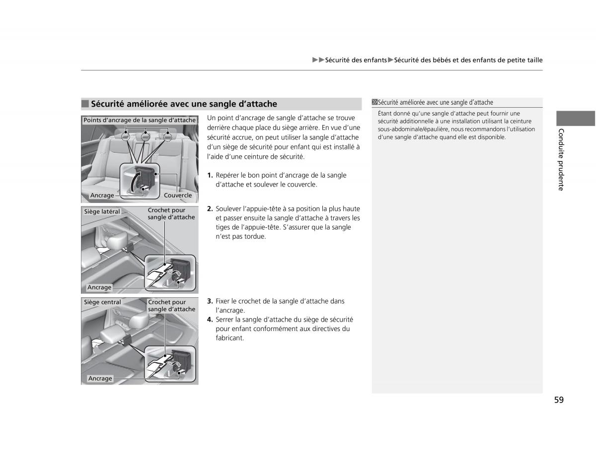 Honda Civic IX 9 manuel du proprietaire / page 60