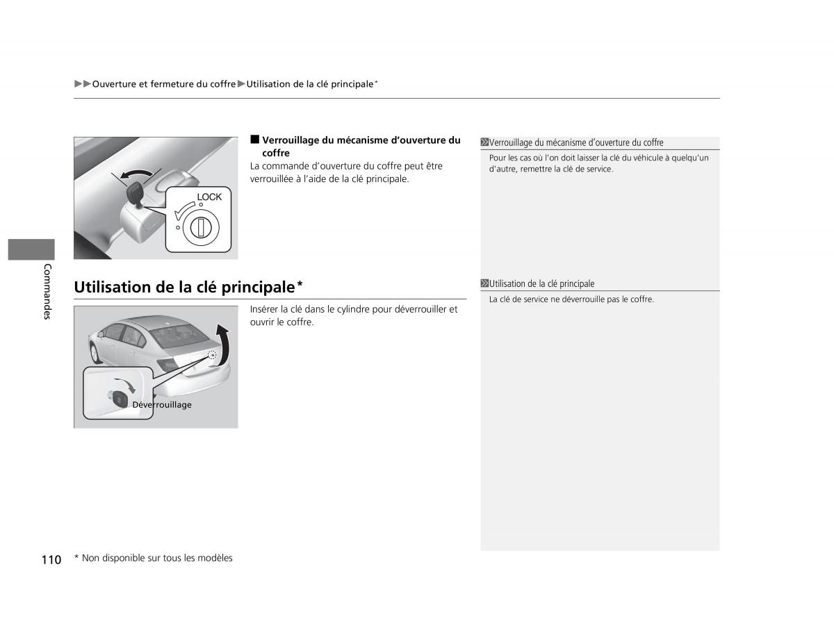 Honda Civic IX 9 manuel du proprietaire / page 111