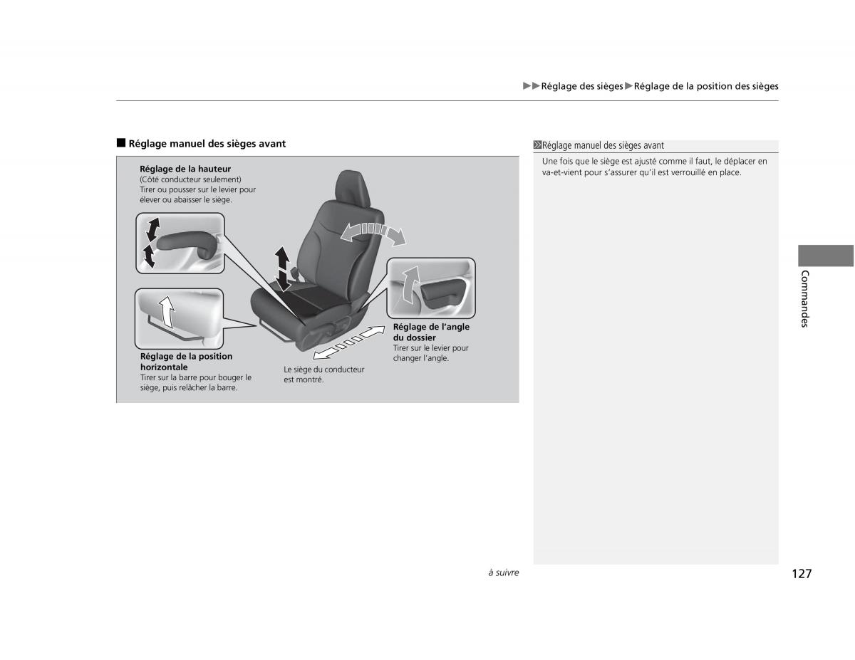 Honda Civic IX 9 manuel du proprietaire / page 128