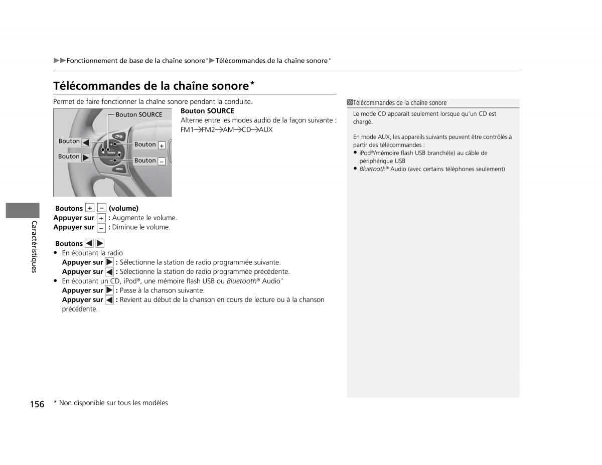 Honda Civic IX 9 manuel du proprietaire / page 157