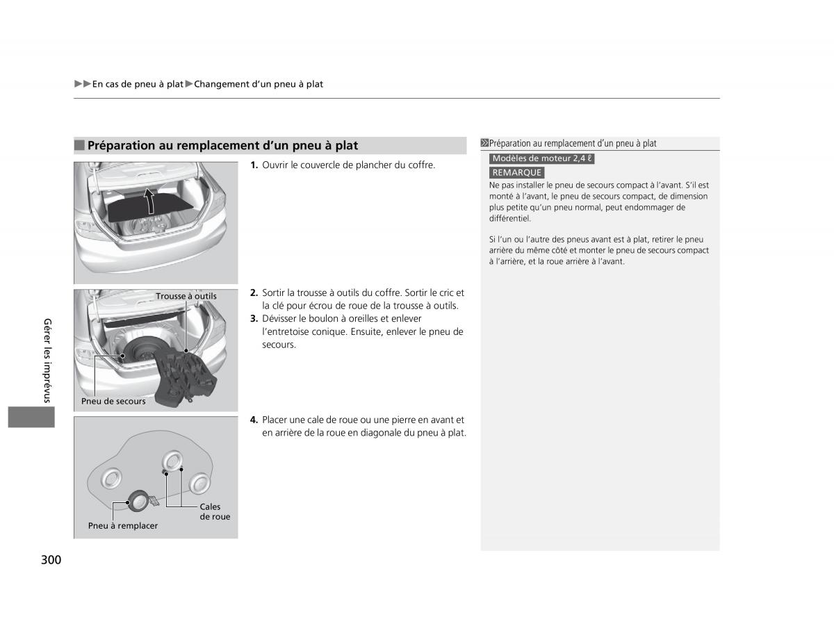 Honda Civic IX 9 manuel du proprietaire / page 301