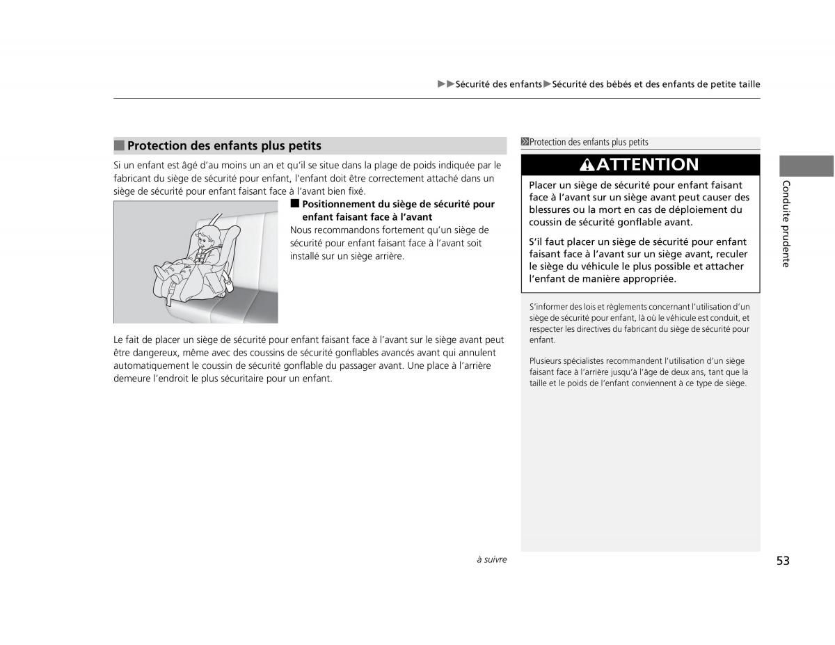 Honda Civic IX 9 manuel du proprietaire / page 54