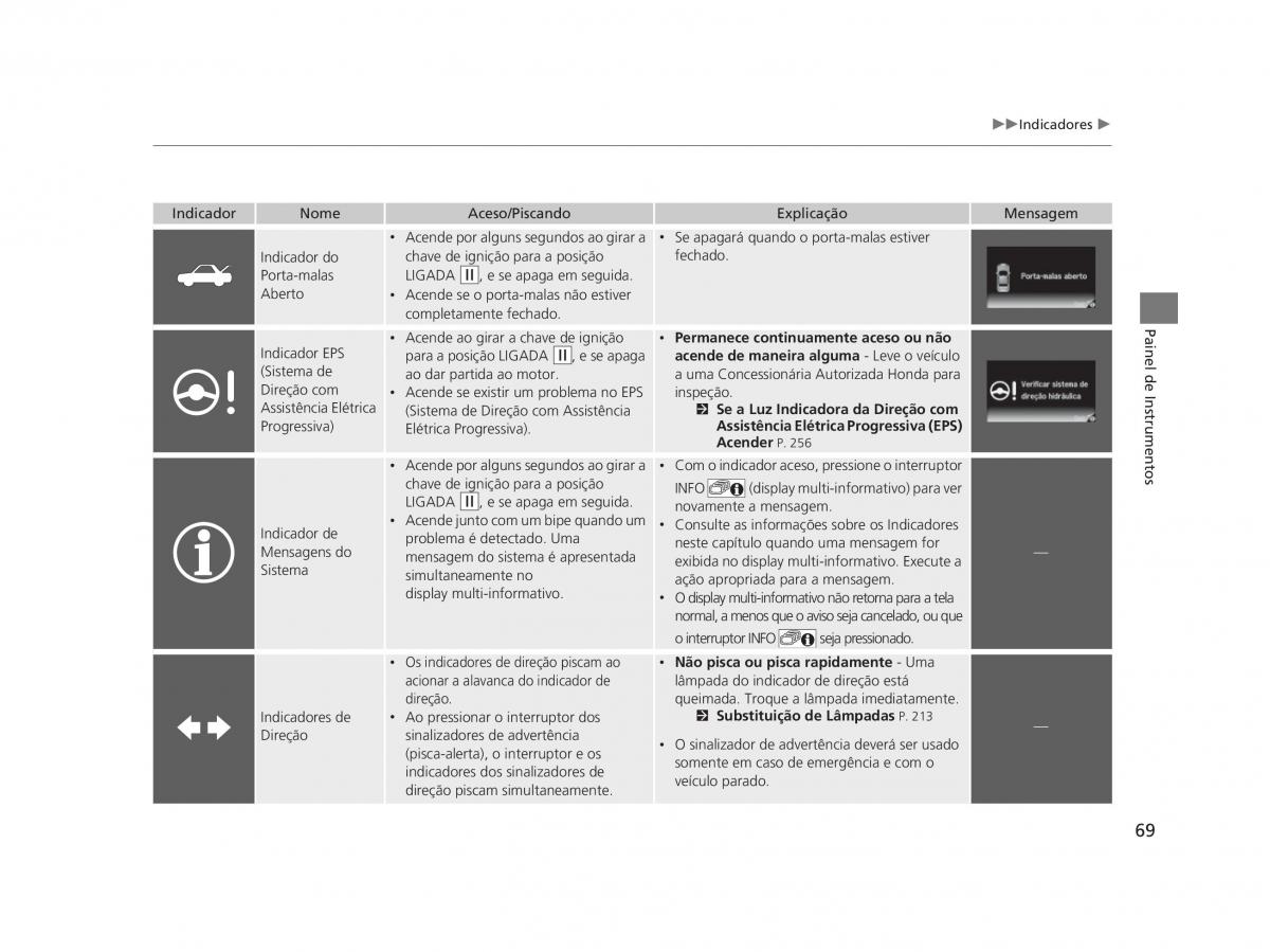 Honda Civic IX 9 manual del propietario / page 73