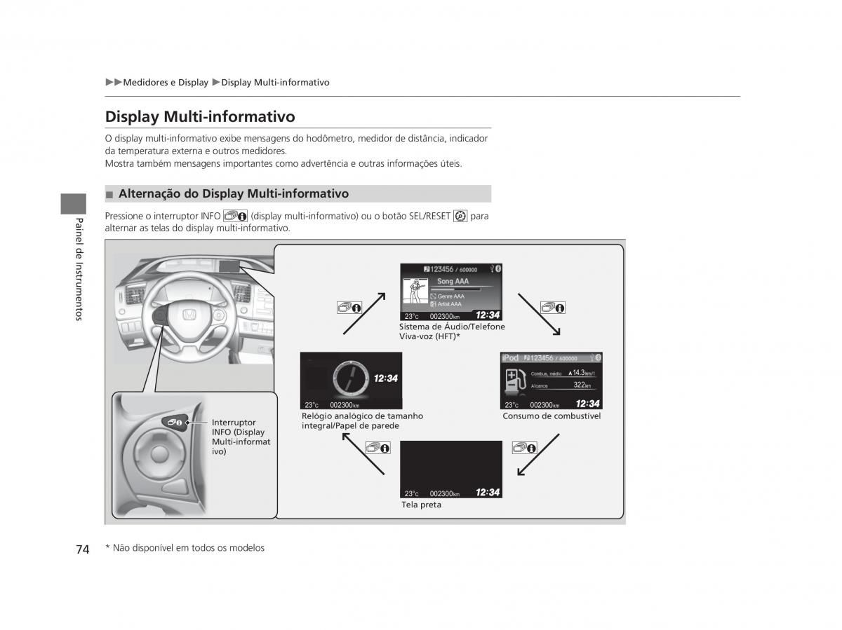 Honda Civic IX 9 manual del propietario / page 78