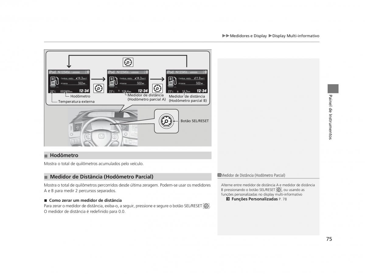 Honda Civic IX 9 manual del propietario / page 79