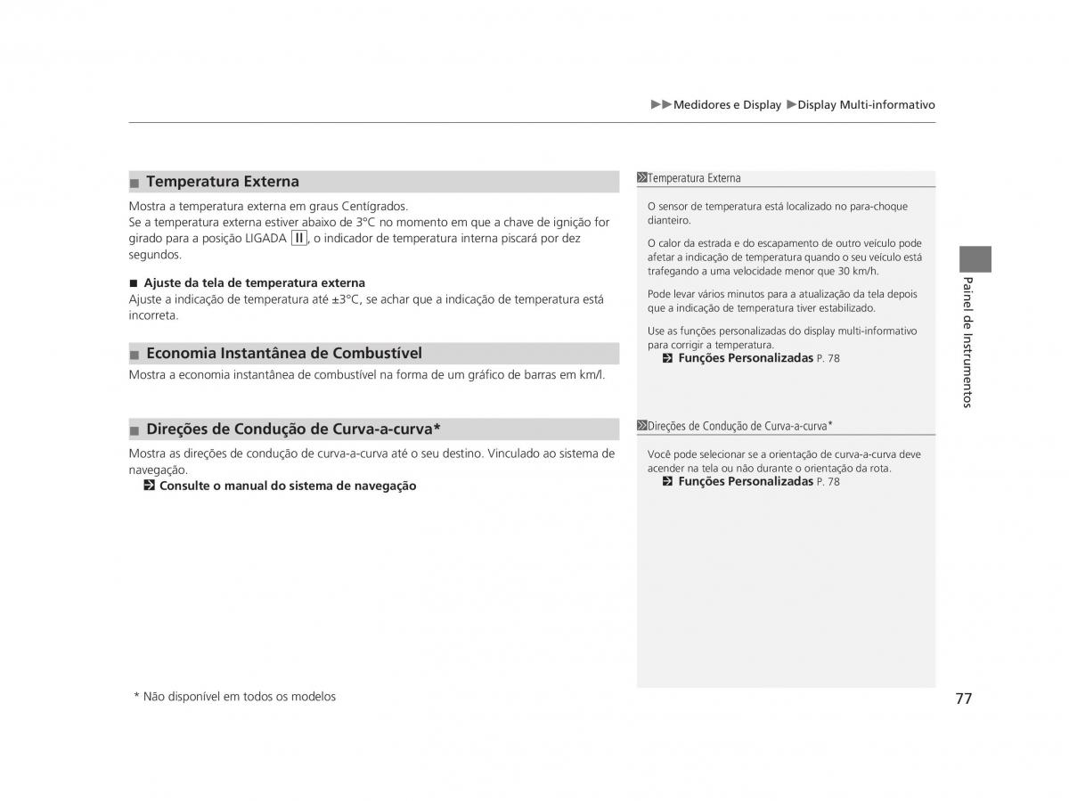 Honda Civic IX 9 manual del propietario / page 81