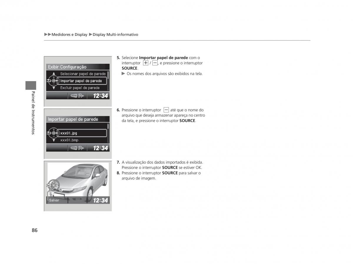 Honda Civic IX 9 manual del propietario / page 90