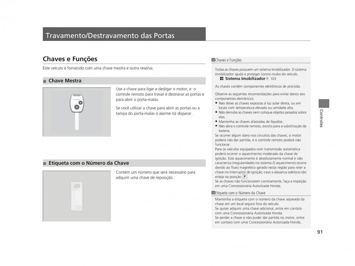 Honda Civic IX 9 manual del propietario / page 95