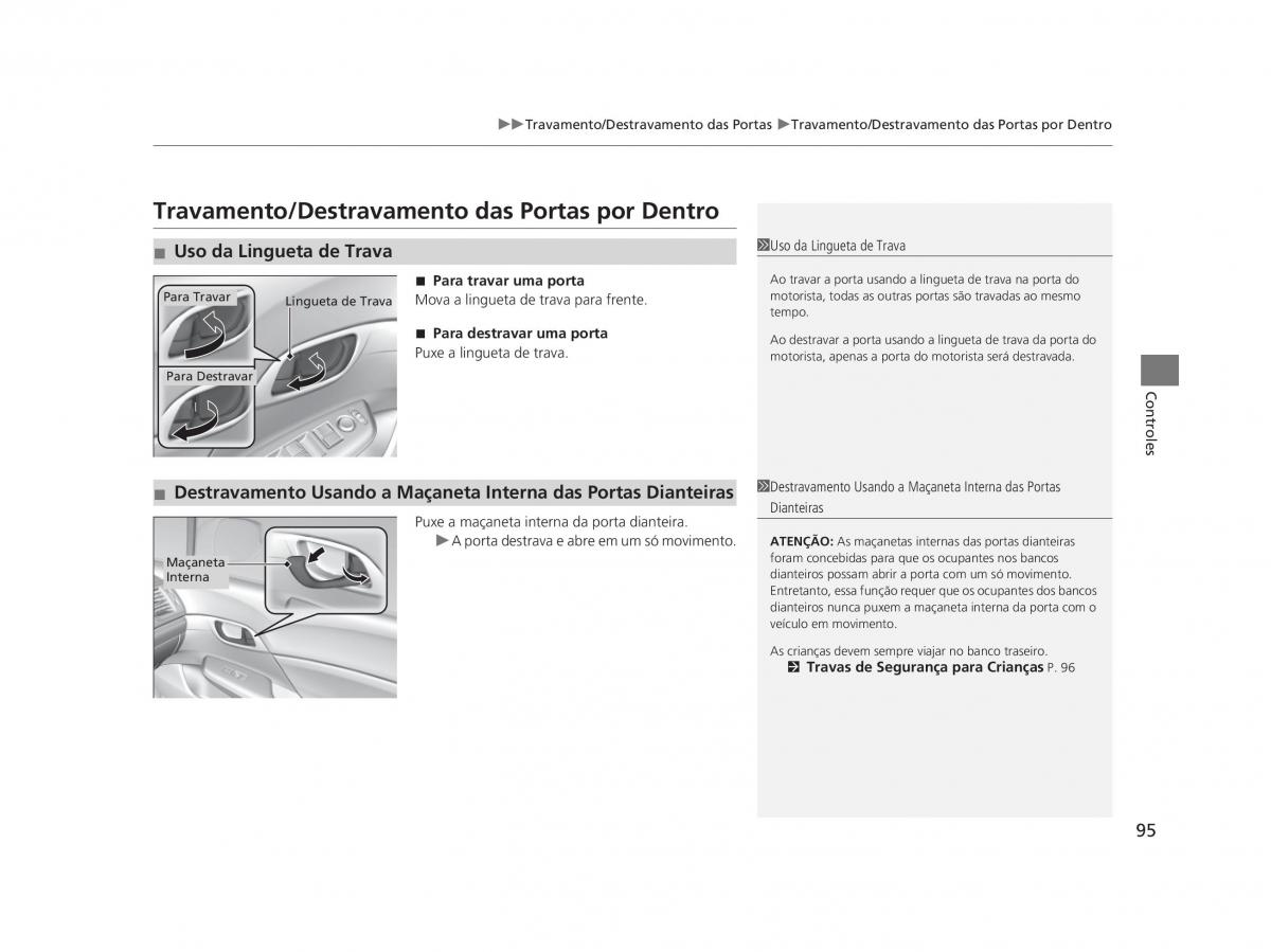 Honda Civic IX 9 manual del propietario / page 99