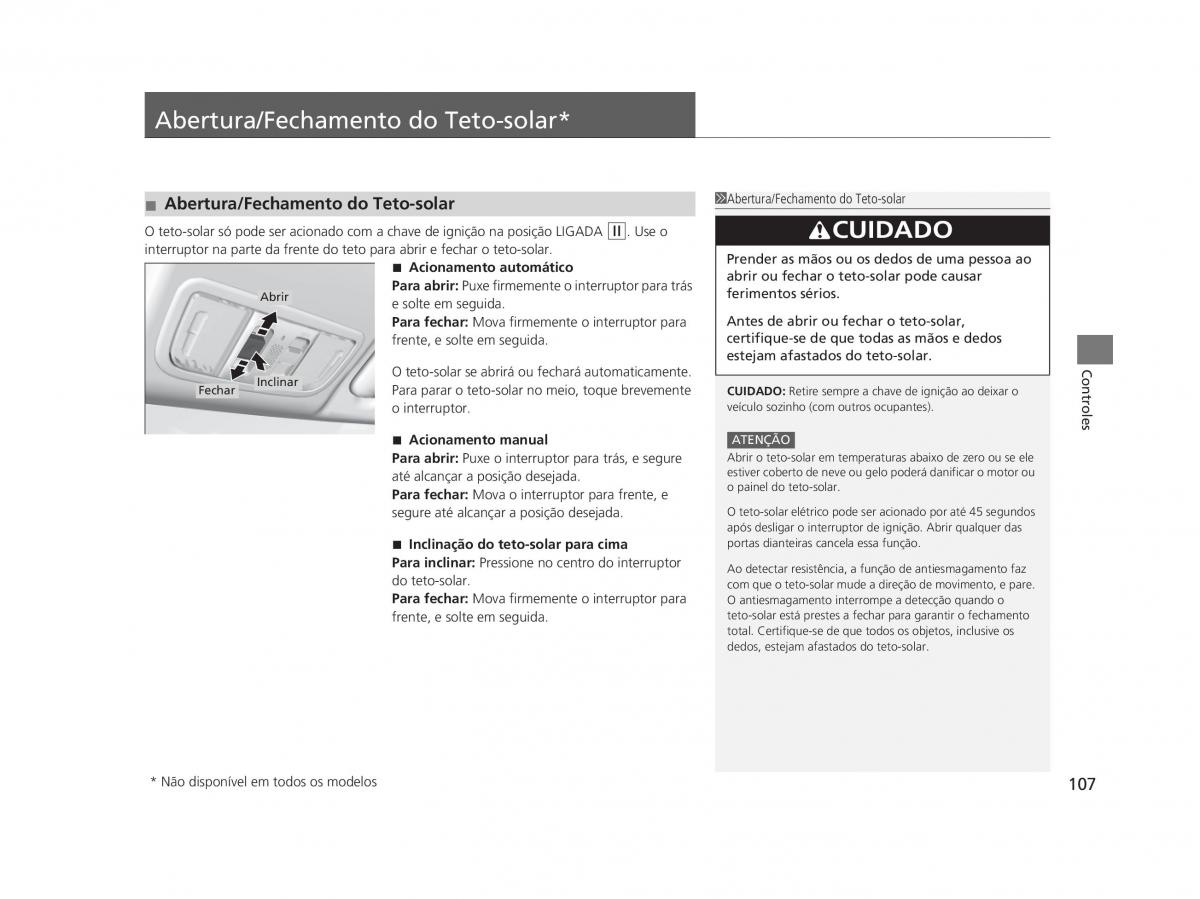 Honda Civic IX 9 manual del propietario / page 111