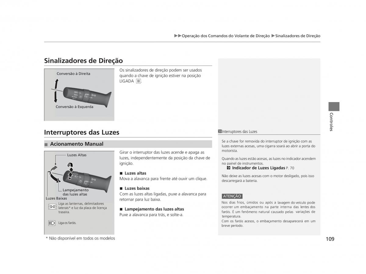 Honda Civic IX 9 manual del propietario / page 113