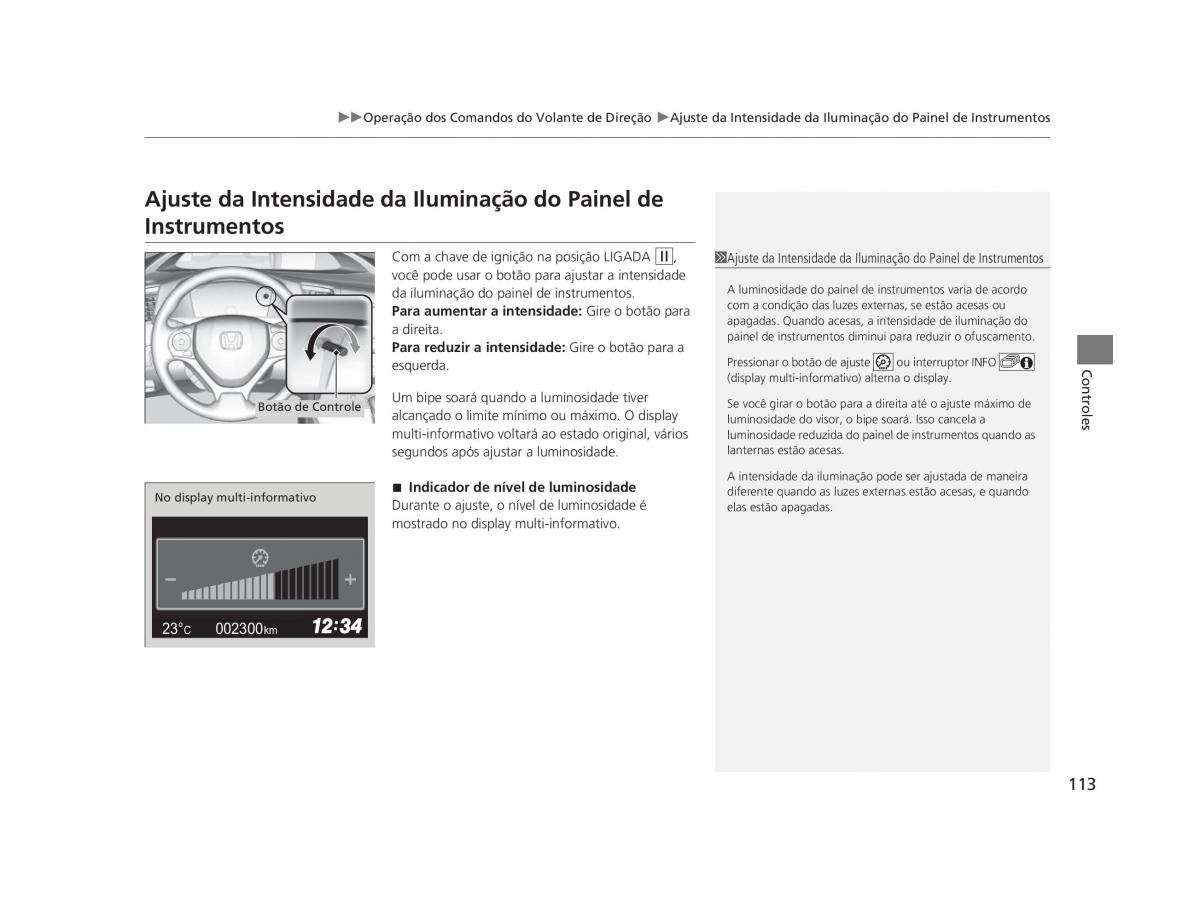 Honda Civic IX 9 manual del propietario / page 117