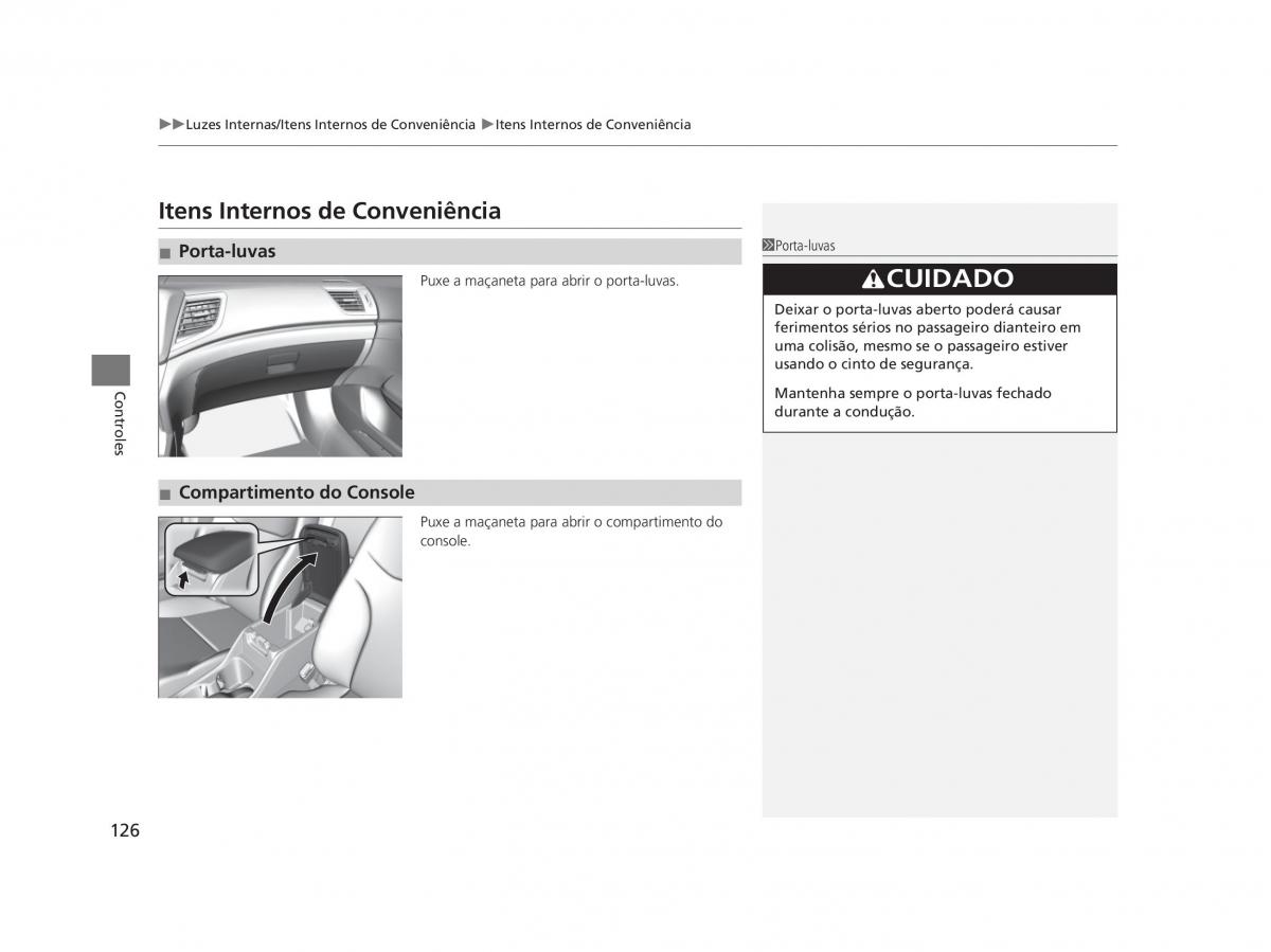 Honda Civic IX 9 manual del propietario / page 130