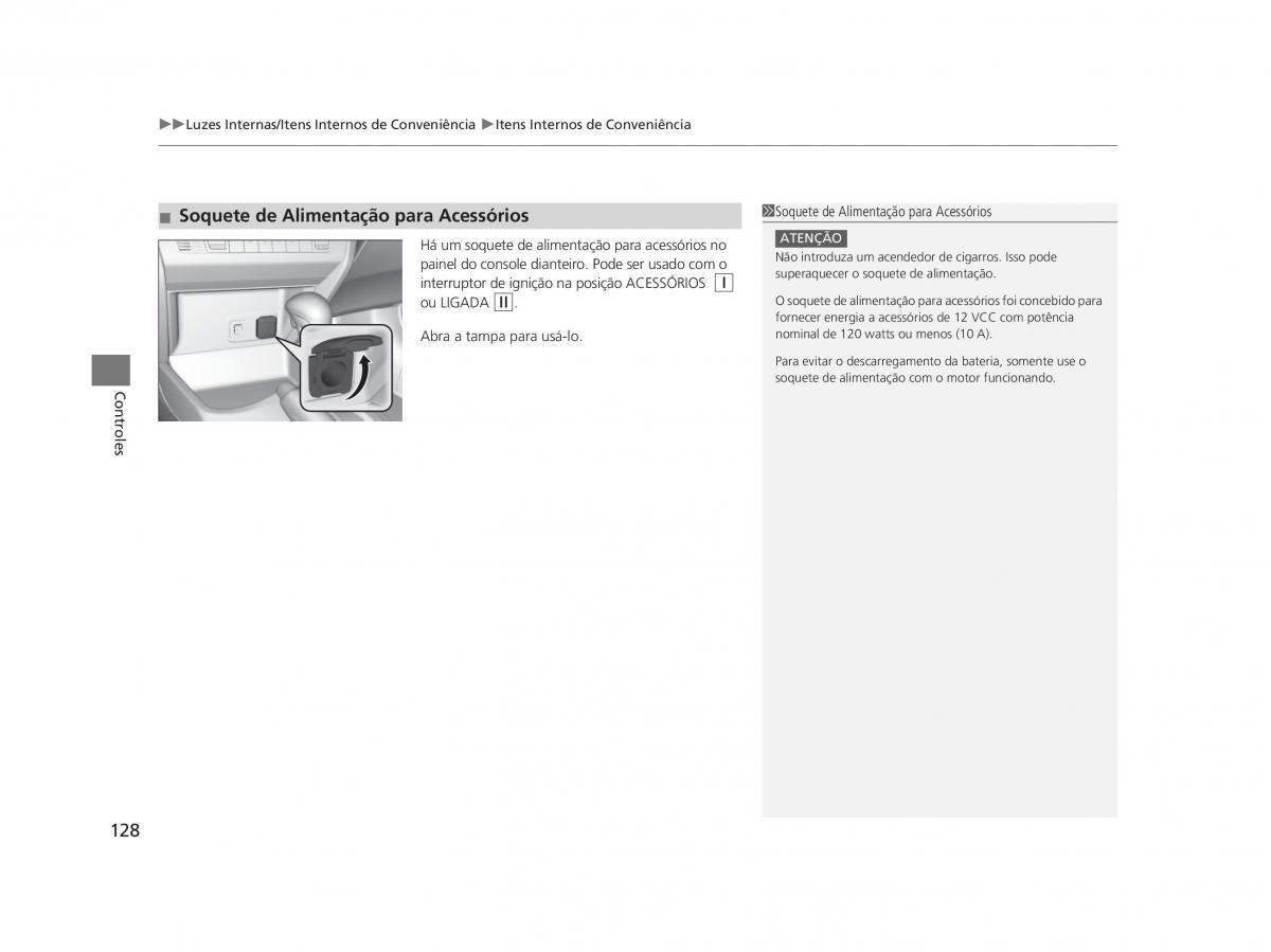 Honda Civic IX 9 manual del propietario / page 132