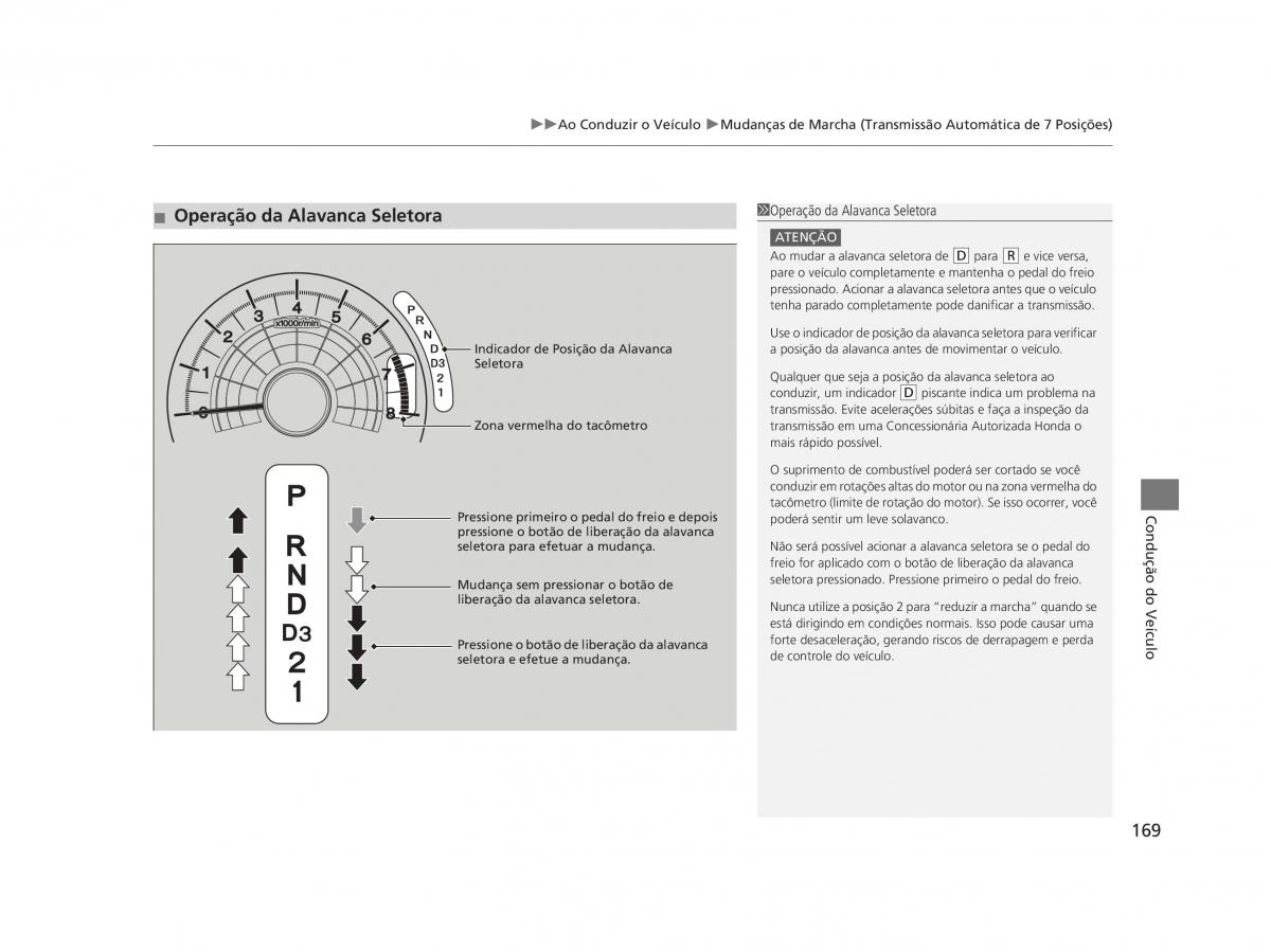 Honda Civic IX 9 manual del propietario / page 173