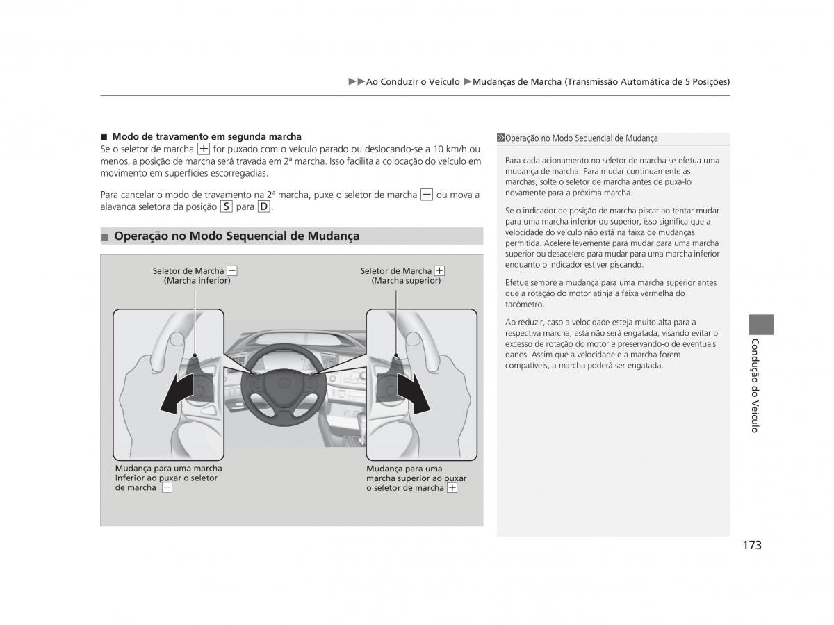 Honda Civic IX 9 manual del propietario / page 177