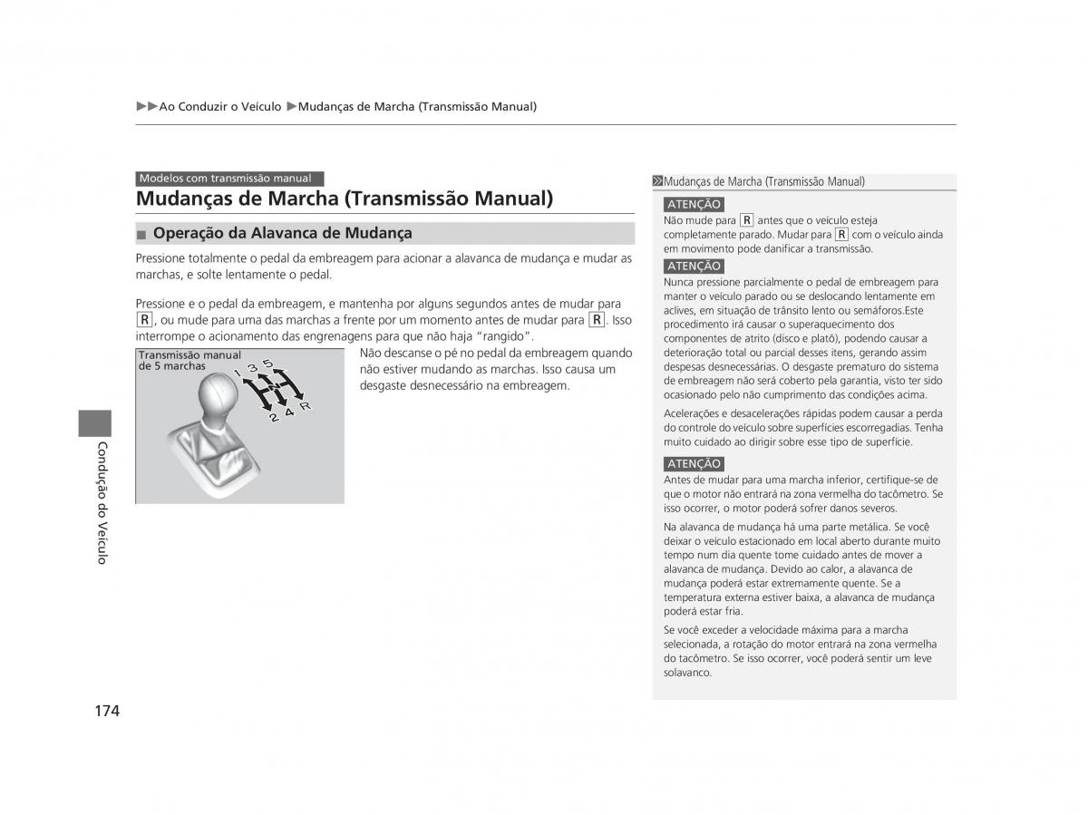 Honda Civic IX 9 manual del propietario / page 178