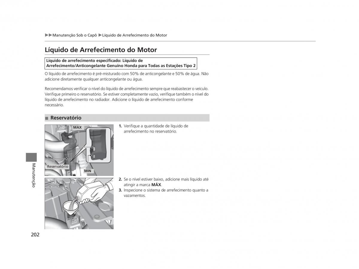 Honda Civic IX 9 manual del propietario / page 206