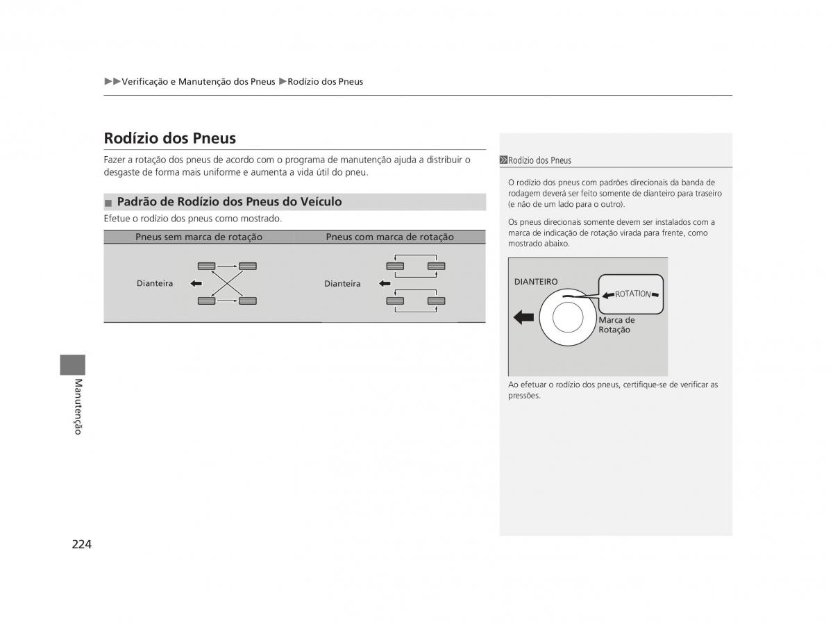 Honda Civic IX 9 manual del propietario / page 228