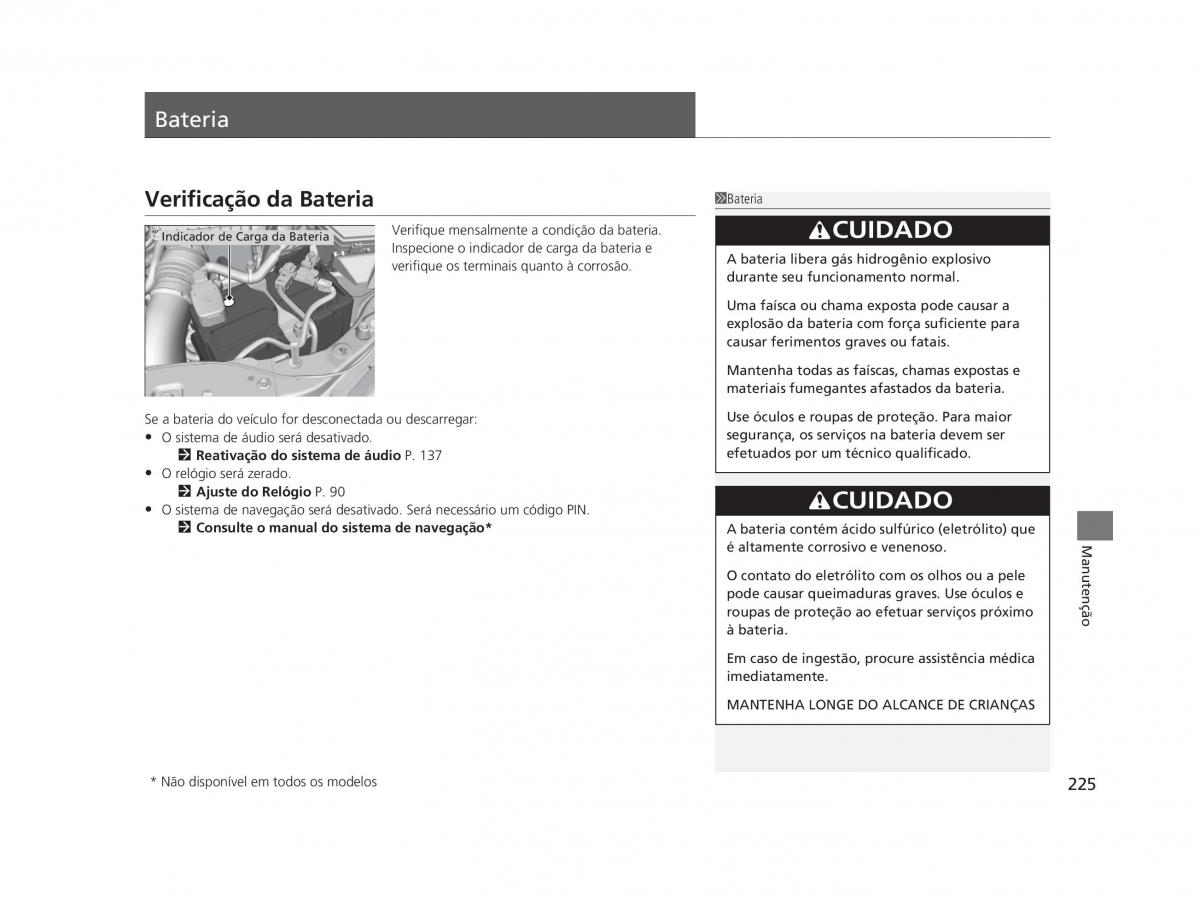 Honda Civic IX 9 manual del propietario / page 229