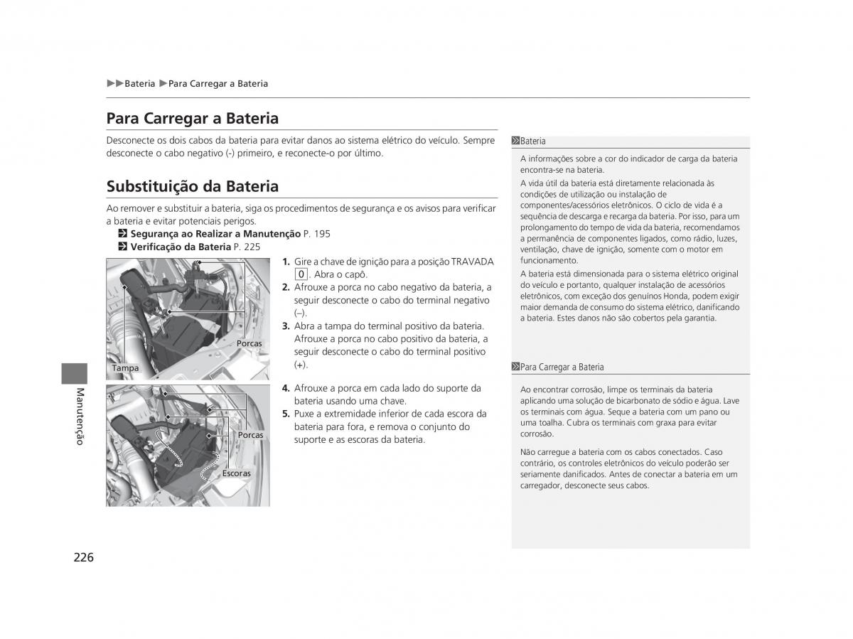 Honda Civic IX 9 manual del propietario / page 230