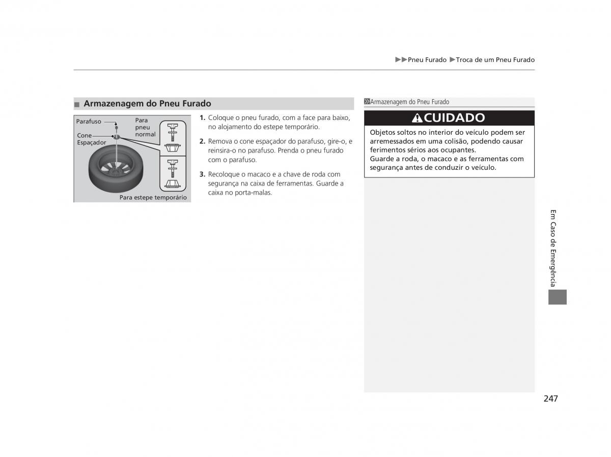 Honda Civic IX 9 manual del propietario / page 251