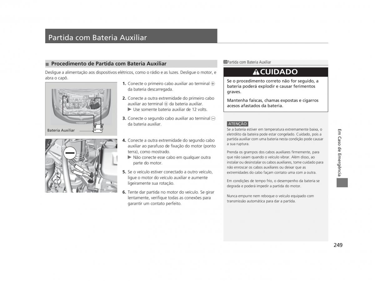 Honda Civic IX 9 manual del propietario / page 253