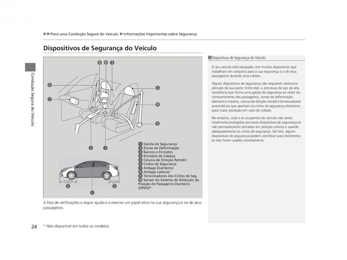 Honda Civic IX 9 manual del propietario / page 28