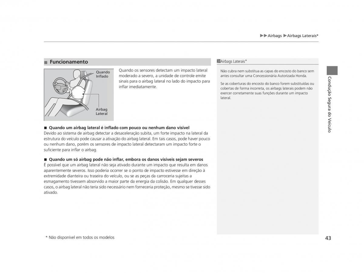 Honda Civic IX 9 manual del propietario / page 47