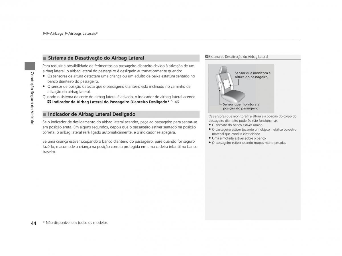 Honda Civic IX 9 manual del propietario / page 48