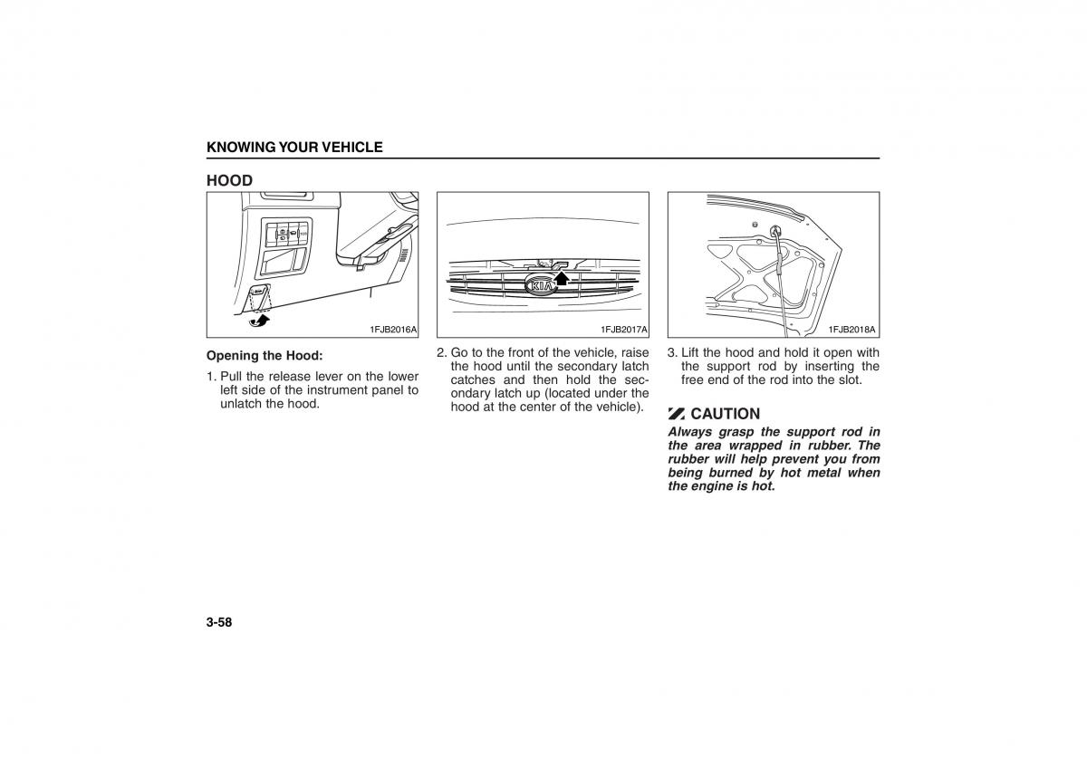 KIA Carens II 2 owners manual / page 67