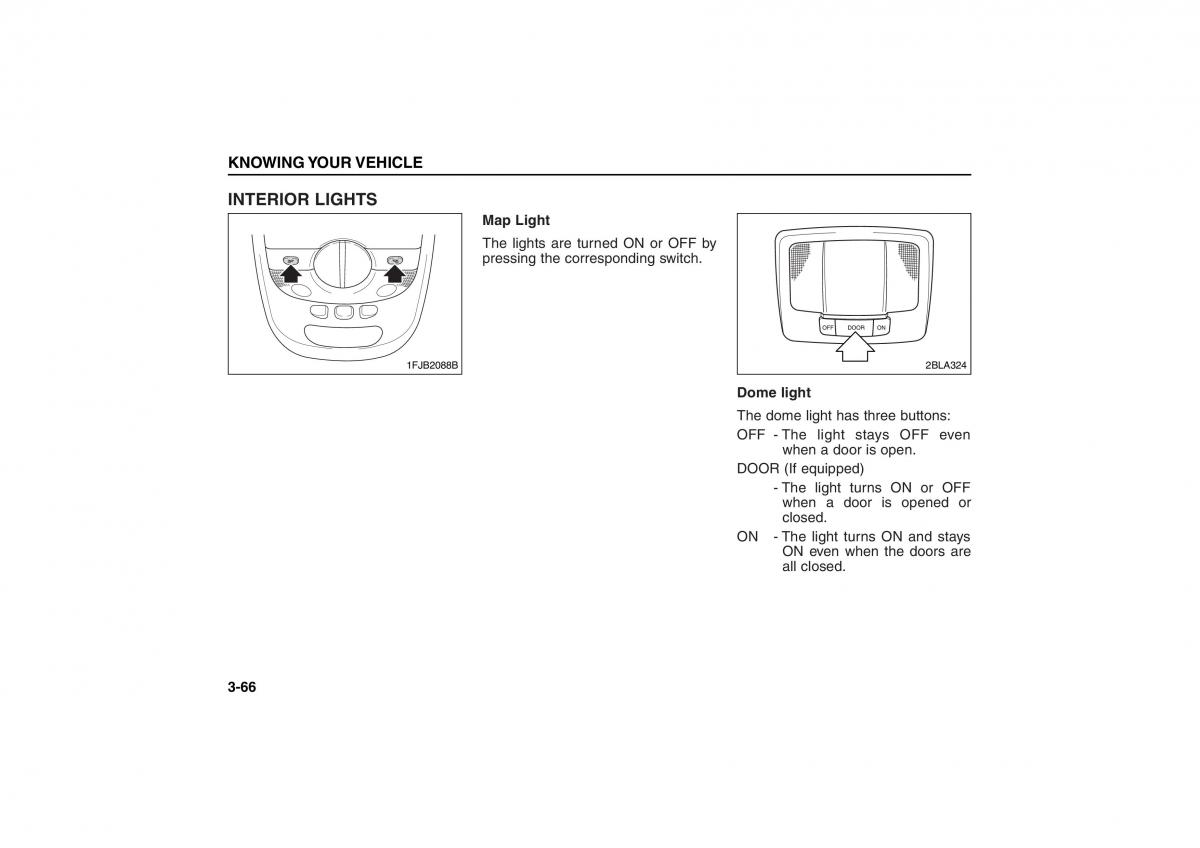 KIA Carens II 2 owners manual / page 75