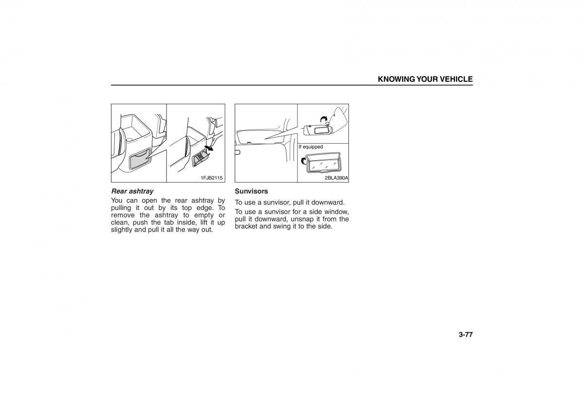 KIA Carens II 2 owners manual / page 86