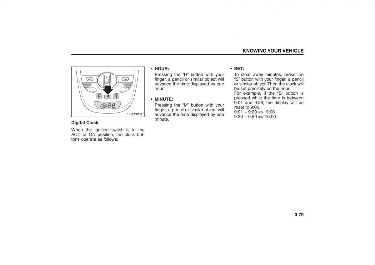 KIA Carens II 2 owners manual / page 88