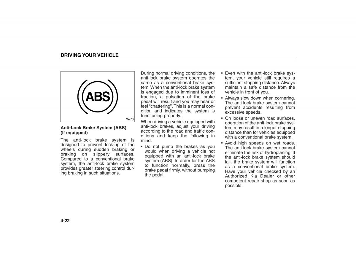 KIA Carens II 2 owners manual / page 117